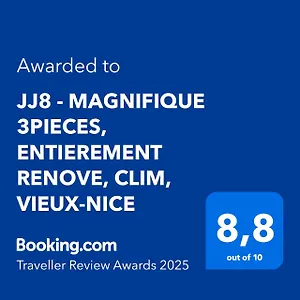  Apartment Jj8 - Magnifique 3pieces, Entierement Renove, Clim, Vieux-nice